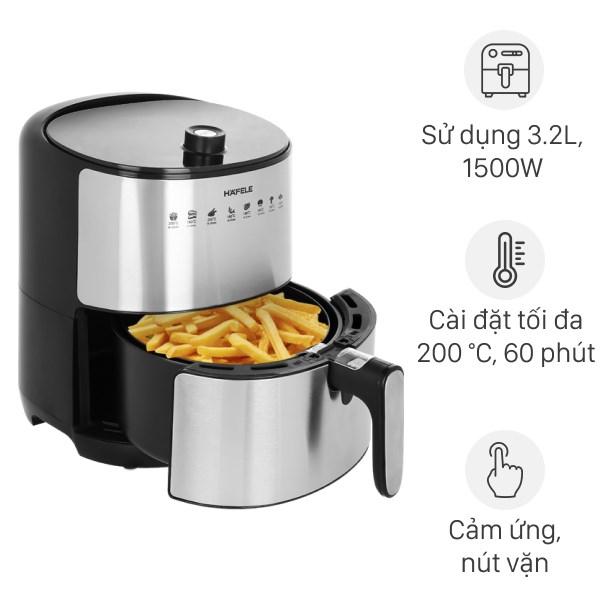 Nồi chiên không dầu Hafele AF-68A (535.43.710) 3.2 lít